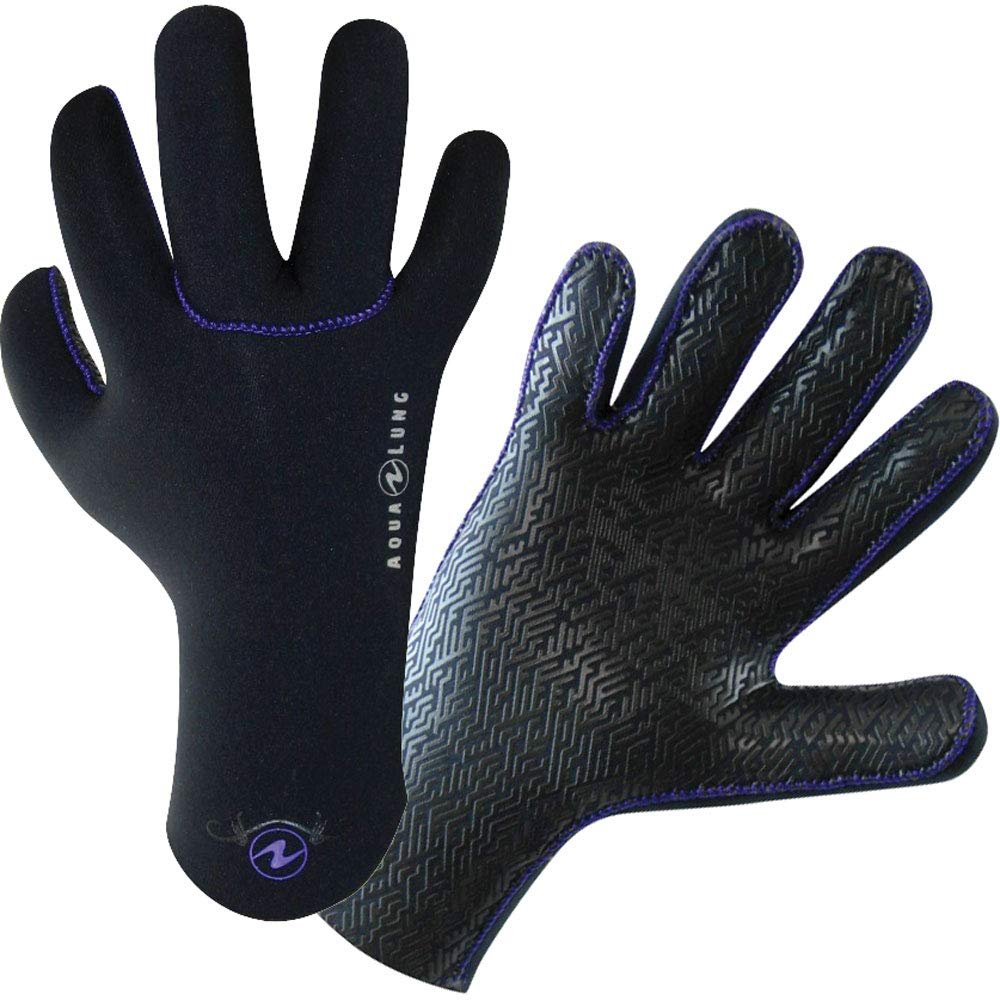 Aqua Lung Womens 6/4mm Ava Cold Water Gloves (Large)