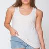American Apparel Unisex Tri-Blend Tank, Tri/Oatmeal, X-Small view 4