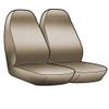 Coverking Custom Fit Seat Cover for Select Volkswagen Golf Models - Neosupreme (Navy Blue with Black Sides) view 2