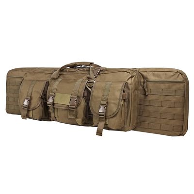 Nc Star Double Carbine Case, Brown/Tan, Large/42"