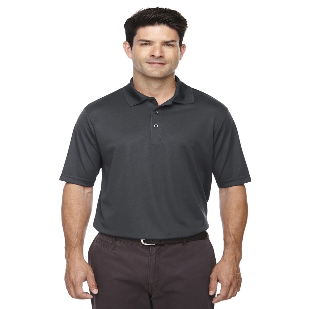 Ash City - Core 365 Men's Tall Origin Performance Piqu Polo 5XT CARBON