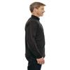 Men's Radar Quarter-Zip Performance Long-Sleeve Top 2XL BLK/ CL RED view 2