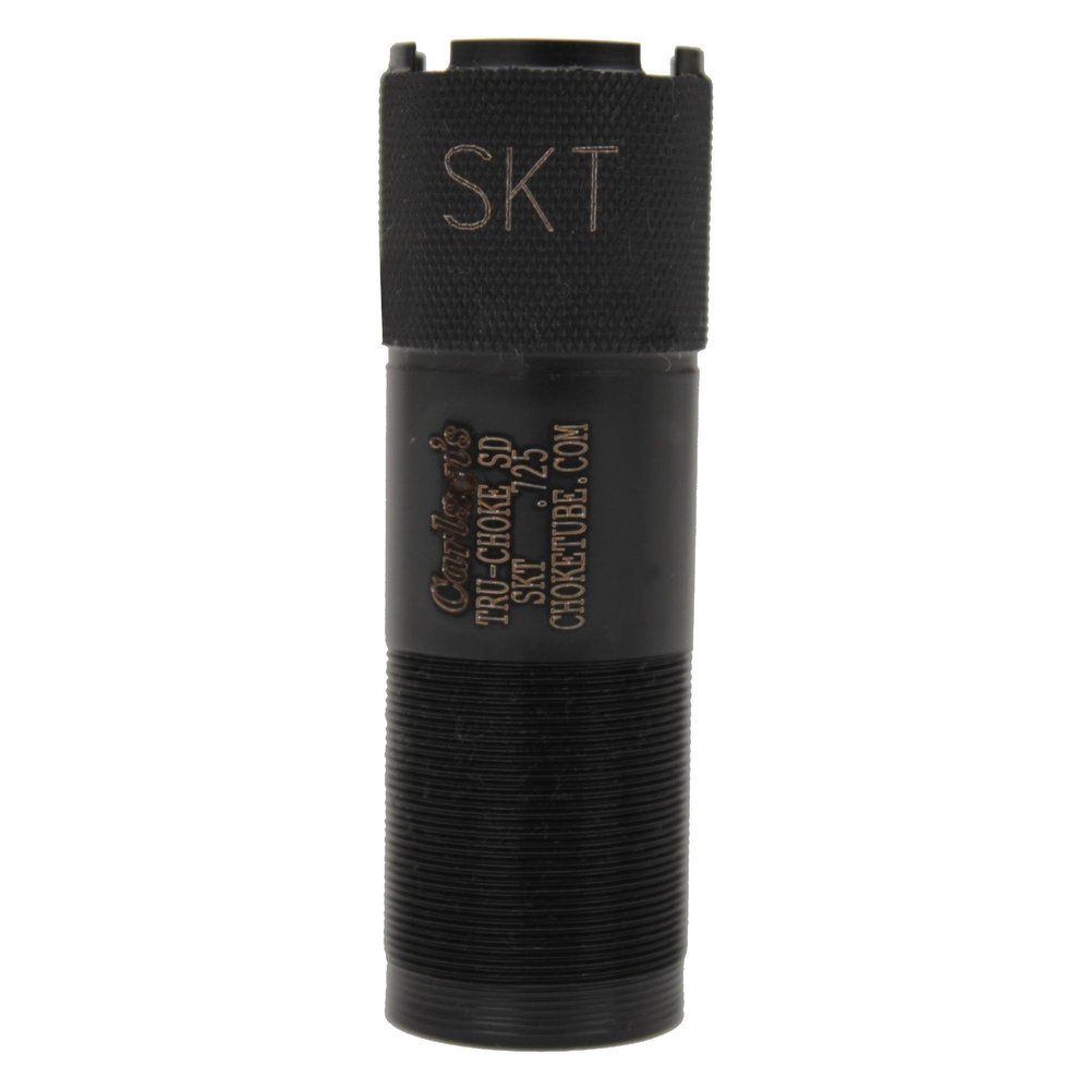 Carlson's Choke Tubes 12 Gauge for Tru-Choke [ Skeet | 0.725 Diameter ] Blued Steel | Small Diameter Blued Sporting Clays Choke Tube | Made in USA