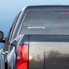 Express Yourself Gaggle of Canadians (Black - Facing as Shown - 3XL) Decal Sticker - Waterfowl Collection view 2