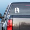 Express Yourself Springer Head (Black - Facing as Shown - Large) Decal Sticker - Hunting Dog Collection - Spaniel view 2