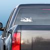 Express Yourself Goose Hunt Layout Blind (White - Facing as Shown - 4XL) Decal Sticker - Waterfowl Collection view 2