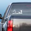 Express Yourself Products Pheasant Heaven Springer Mural (Black - Reverse Image - 3XL) Decal Sticker - Upland Game Bird Collection view 2