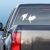 Express Yourself Attacking Toms (White - Reverse Image - 3XL) Decal Sticker - Upland Game Bird Collection view 2