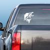 Express Yourself Sockeye Salmon Jump (Black - Facing as Shown - 3XL) Decal Sticker - Freshwater Fish Collection view 2