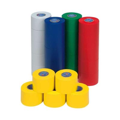 EVERNEW EKA060 Line Tape for Gymnasium 50 V, Red, 66.6 ft (20 m), 5 Rolls