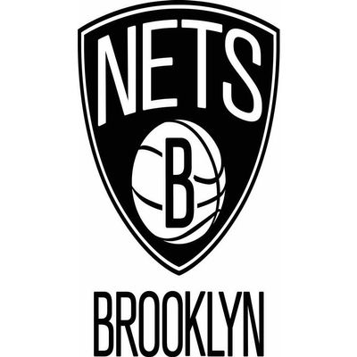 Rico Industries NBA Brooklyn Nets Small Static Cling Decal