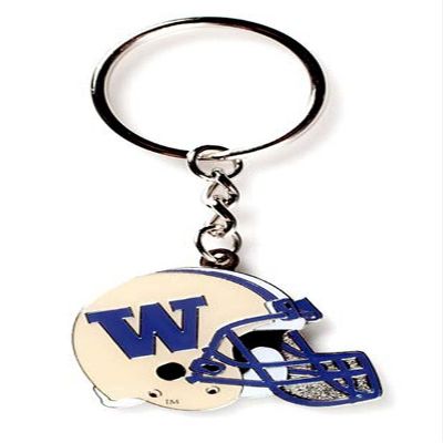 Aminco NCAA Washington Huskies College Helmet Keychain