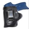 S&W K Frame 3" Leather Gun Holster Pro Carry HD Left Hand IWB Black view 1