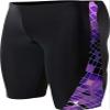 TYR SPORT Men's Disco Inferno Legend Splice Jammer Swimsuit (Purple, Size 34) view 1