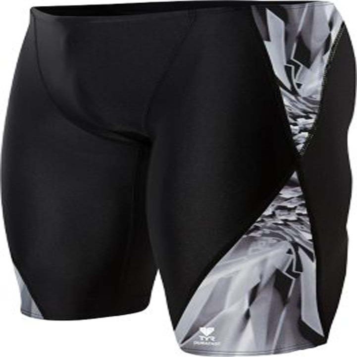 TYR SPORT Boy's Atlas Blade Splice Jammer Swimsuit (Titanium, Size 22)