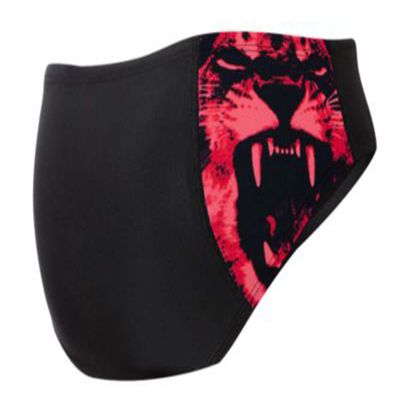 TYR SPORT Boy's Zion Hero Splice Racer Swimsuit (Red, Size 24)