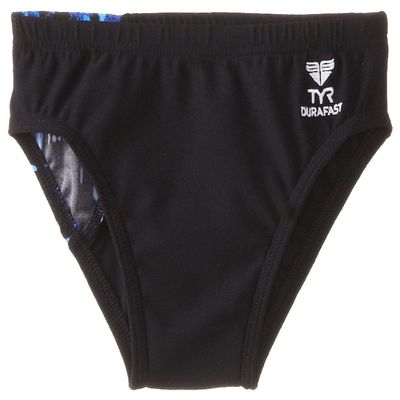 TYR SPORT Boy's Zion Hero Splice Racer Swimsuit (Blue, Size 22)