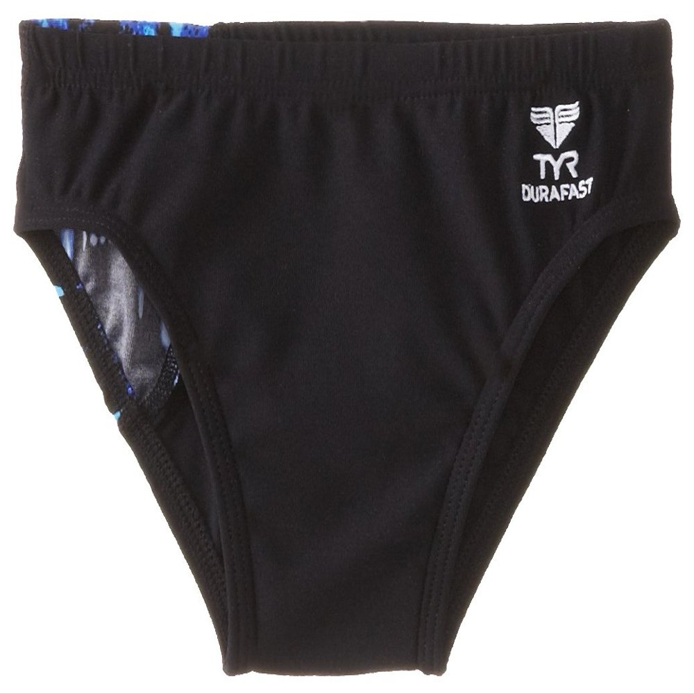 TYR SPORT Boy's Zion Hero Splice Racer Swimsuit (Blue, Size 22)