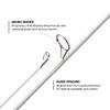 Duckett Fishing Crappie Slayer Spinning Rods, 5'6" Light Moderate Fast Spinning Rod view 4