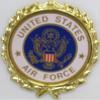 Military Sword Wall Display (USAF Emblem) view 2