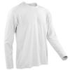 Spiro Mens Sports Quick-Dry Long Sleeve Performance T-Shirt (M) (Black) view 2