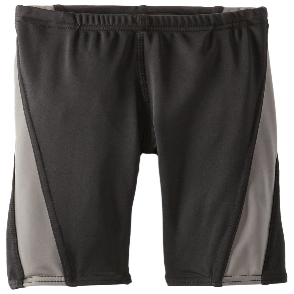 Kanu Surf Boys 8-20 Competition Jammers, Black/Grey, Medium