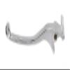 Vicma 71531 Half Left Polished, Silver view 1