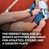 Wrightsock Ultra Thin Crew Running Socks for Men and Women - Cushioned, Eco-Friendly and Anti Blister Socks with our Contoured Foot Design - American Made with Moisture Regulation view 4