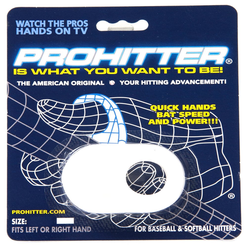 PROHITTER Baseball & Softball Bat Grip Training Aid Adult White