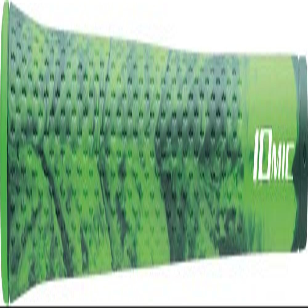 IOMIC Golf Grip, Sticky Army, No Backline, Army Green, Art Grip Series, Base: Army Green, End: Green M60