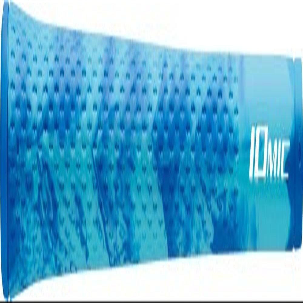 IOMIC Golf Grip, Sticky Army, No Backline, Army Blue, Art Grip Series, Base: Army Blue, End: Blue M60