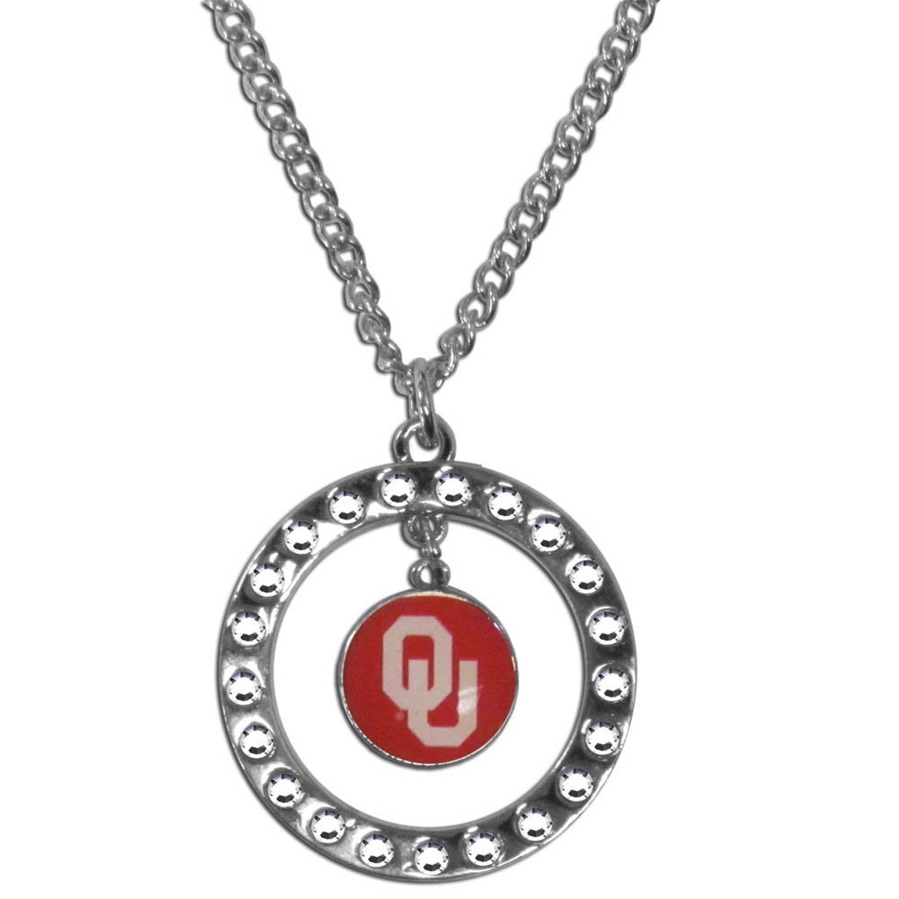 NCAA Oklahoma Sooners Rhinestone Necklace