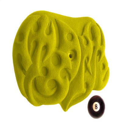 Atxarte Jug Climbing Holds, Yellow