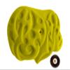 Atxarte Jug Climbing Holds, Yellow view 1