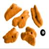Atxarte Font Pinches Climbing Holds, Orange view 1