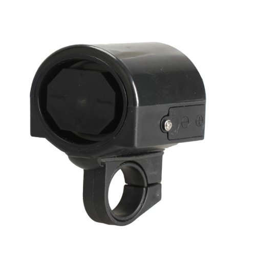 Vktech Mini Plastic Bicycle Bike Cycle Ultra-Loud Electronic Bell Ring Horn (Black)