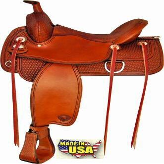 Textan Benton Flex Trail Saddle Wide 16 Inch Seat