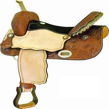Billy Cook Connie Combs Runnin Tres Aces Saddle14 Inch Seat