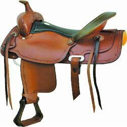 Billy Cook BCS Flex Square Skirt Trail Saddle16 Inch Seat