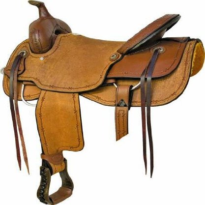 Billy Cook Parker County Cutter Saddle17 Inch Seat