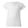 64V00L Gildan Junior Fit Softstyle V-Neck T-Shirt - White - Xx-Large view 2