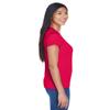 UltraClub Ladies' Cool & Dry Sport Performance Interlock T-Shirt 2XL RED view 2