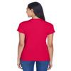 UltraClub Ladies' Cool & Dry Sport Performance Interlock T-Shirt 2XL RED view 3