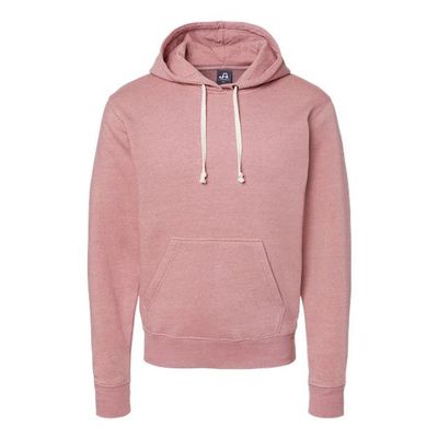 J AMERICA Adult Tri-Blend Hooded Fleece>2XL Navy J8871