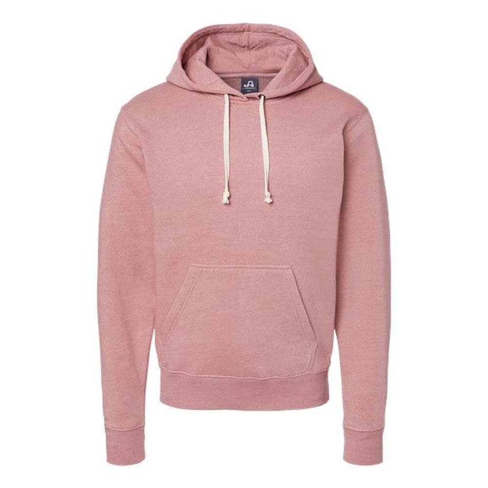 J AMERICA Adult Tri-Blend Hooded Fleece>2XL Navy J8871