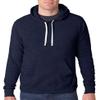 J AMERICA Adult Tri-Blend Hooded Fleece>2XL Navy J8871 view 2