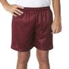 A4 Youth Six Inch Inseam Mesh Short NB5301 Cardinal L