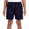 A4 Youth Six Inch Inseam Mesh Short NB5301 Navy XL view 1