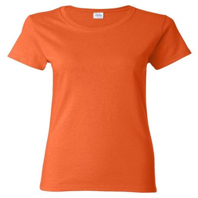 5000L Gildan Missy Fit Heavy Cotton T-Shirt - Orange - X-Large