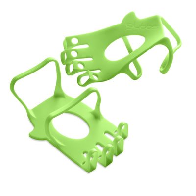 glubbs Weightlifting Gloves (Green, Small)